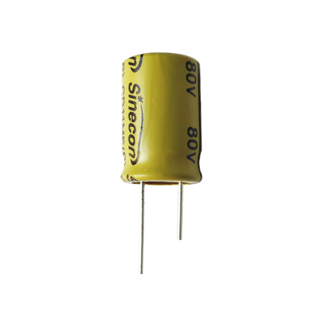 CD11ME/CD11WE Hochtemperaturresistent hohe Ripple Langlebige radiale Aluminium-Elektrolytkondensator mit niedrigem Spannung
