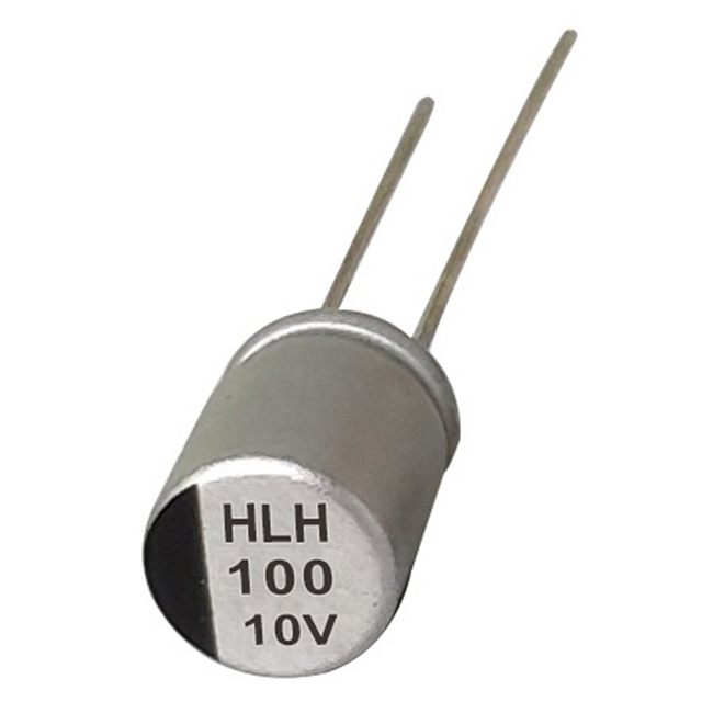 HLH -Hochspannung mit niedrigem ESR -Radialpolymer -Aluminium -Elektrolytkondensator
