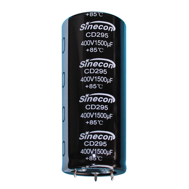 CD295 Dauerhaftes, hochrissigem Snap-In-Aluminium-Elektrolytkondensator